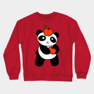 Apple Panda Crewneck Sweatshirt